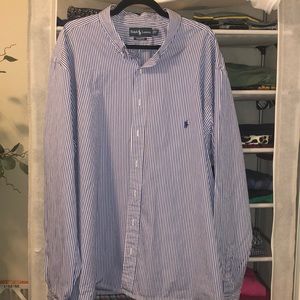 Ralph Lauren Classic Fit Button Down Shirt 3XLT - Excellent Condition